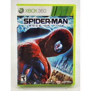 Spider-Man: Edge of Time (Microsoft Xbox 360) CIB Complete Tested Game w/ Manual